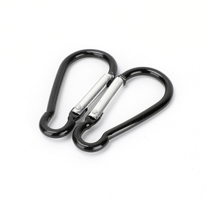 Non. 5 Mousquetons en alliage d'aluminium en forme de gourde à dégagement rapide pour bouteille d'eau de randonnée et porte-clés aviation - Product Image 3
