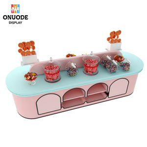 Exhibidor de Dulces Personalizado Tipo Góndola para Tiendas, Exhibidor de Chocolates y Dulces para Centros Comerciales - Product Image 1
