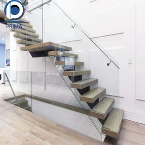 PRIMA Escaliers Interfloor personnalisés Escalier intérieur en colimaçon pour grenier Escalier en bois Escalier intérieur en bois massif - Product Image 1