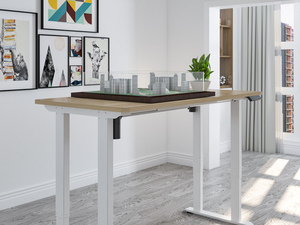 Khung bàn nâng điện hai động cơ mạnh mẽ, bốn chân, thiết kế dành cho máy tính để bàn lớn, nặng - Product Image 3