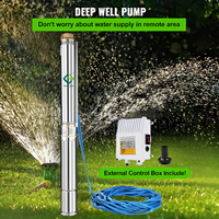 Pompe à eau submersible en acier inoxydable haute pression à prix d'usine
