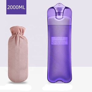 ขวดน้ำร้อนทำจากยาง BPA phthalates ขนาด1000มล. พร้อมฝาปิดสำหรับบรรเทาอาการปวดปราศจากยาง BPA 2025 - Product Image 3