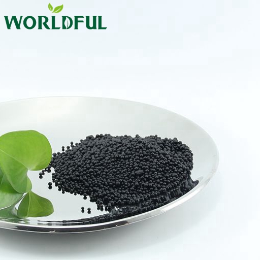 Organic matter in granule, high concentrated black pearl, organic NPK 12-3-3 fertilizer for agriculture use