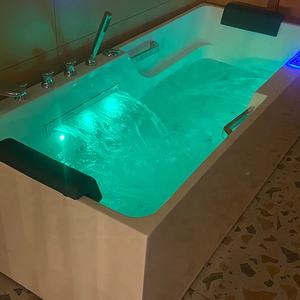Baignoire de massage bien-être autoportante moderne SICO avec jets de balnéothérapie Design durable pour hôtels - Product Image 6