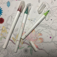 JOY to GIFTS – Marqueur aquarelle rechargeable à pointe pinceau, 20 couleurs, effaçable à sec et à l'eau, personnalisable