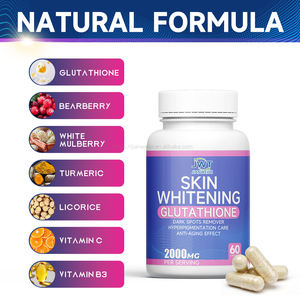 Glutathion Whitening <span class=keywords><strong>Capsules</strong></span> L-Glutathion Collageen Volwassenen 60/120 stuks Liposomale <span class=keywords><strong>Halal</strong></span> China - Product Image 5