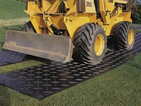 Neuer Typ HDPE Temporäre Bodenmatte Bagger-Bodenschutzmatte 4x8