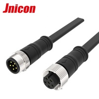 Prises et fiches étanches M12 12 volts 3 broches pour écran LED