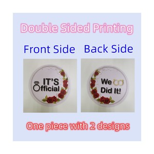 Double Sided UV Printing 5mm PVC Foam Board Photo Booth <strong>Props</strong> for <strong>Parties</strong> - Product Image 4