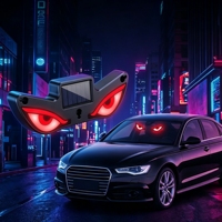Nouvelle Lampe Décorative Dynamique USB 2026 Effet Yeux de Diable, Lumière Ambiante Universelle pour Voiture, Capteur LED pour Rickshaw, Éclairage de Marchepied