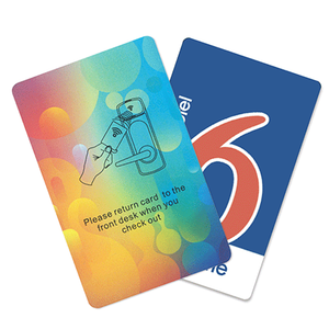 Pvc Pet RFID <span class=keywords><strong>NFC</strong></span> mini không thấm nước 1K Chip thẻ từ cho khách sạn thẻ chìa khóa cửa kiểm soát truy cập tương thích - Product Image 1