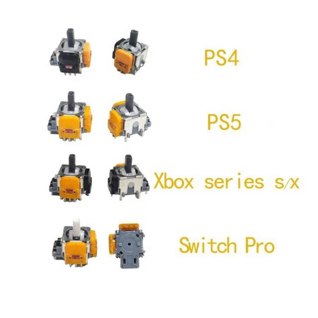 3D Analog Thumb Stick Drift Fix Mod for Xboxes One/Series Switch Pro Hall Effect 3D Analog for PS4 PS5 Controller