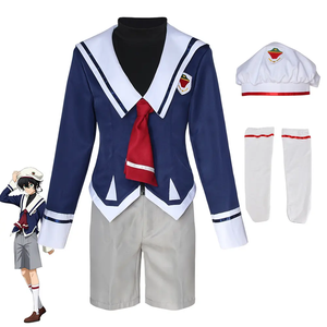Usine nouveau <span class=keywords><strong>Anime</strong></span> <span class=keywords><strong>SK8</strong></span> l'infini Miya Costume Animal Halloween vert uniforme ensemble Cosplay Costume - Product Image 5