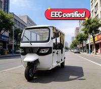 Véhicule EEC à 3 roues, rickshaw électrique de livraison à vendre, rickshaw électrique pour adultes, tuk-tuk, tricycle