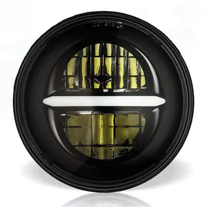 Projecteur Led 5.75 pouces système d'éclairage de moto 5 3/4 pouces phare rond led pour harley