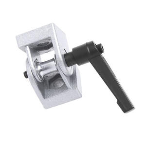 Charnière mobile en alliage de zinc, accessoire pour profilés en aluminium industriels, pour ateliers, gymnases - Charnière mobile en alliage d'aluminium 30/4040 - Product Image 1