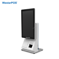 Kiosco de Autoservicio WestarPOS CRS001 de 18 Pulgadas con Pantalla Táctil Windows 11 de Una Sola Pantalla para Panadería