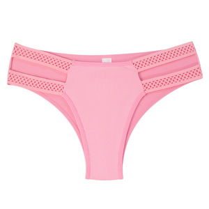 Pantalones triangulares sin rastro para mujer, cinturón doble, diseño de agujero fino, entrepierna de algodón, transpirable, cintura media, ropa interior de mujer de talla grande - Product Image 6