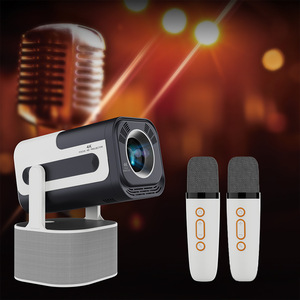 TSD-320 Native 720P LCD LED Chiếu 200 ANSI Lumens Mini Xách Tay Chiếu Với Microphone Thông Minh Không Dây Android Máy Chiếu - Product Image 2