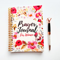 Vente en gros de journaux de dévotion personnalisés avec impression, journal de soins personnels, affirmation quotidienne, carnet spirituel, journal de prière pour les femmes de Dieu