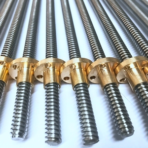 <span class=keywords><strong>Tige</strong></span> <span class=keywords><strong>filetée</strong></span> interne trapézoïdale Acme M10 M18 M32 M36 M100 12mm 8mm - Product Image 6