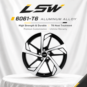 ล้อแม็กซ์ LS8102 ขนาด 19 20 21 22 นิ้ว 5x112 5x114.3 5x120 สำหรับรถยนต์นั่งส่วนบุคคล BMW Audi Mercedes Toyota Lexus Tesla - Product Image 4