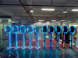 Mới nhất xách tay đám cưới ma thuật màn hình cảm ứng 360 tự động Selfie Máy gương Photo Booth kiosk photobooth với máy in - Product Image 2