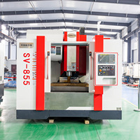 En stock, VMC 855 1160, système Fanuc, centre d'usinage CNC 3/4 axes, 10000 tr/min