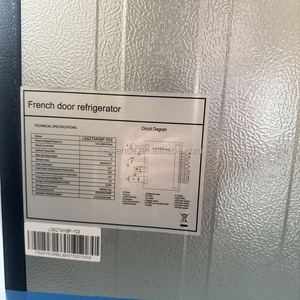 627L Black 4 Door <b>Refrigerator</b> Stainless Steel Water Dispenser LCD Touch Screen Frequency Conversion FRENCH DOOR <b>REFRIGERATOR</b>--T - Product Image 6