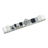 Interrupteur à capteur infrarouge DC12V 24V sans soudure, variateur de luminosité élevé, profil en aluminium, bande lumineuse LED, circuit imprimé, variateur de luminosité par geste de la main, carte PCB