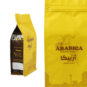 Custom 250g 500g 1LB Matt Flat Square Bottom Ziplock Valve Bolsas <span class=keywords><strong>de</strong></span> café tostado Bolsas <span class=keywords><strong>de</strong></span> café flexibles Bolsas <span class=keywords><strong>de</strong></span> café personalizadas - Product Image 2