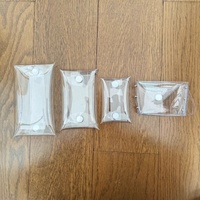 Sac de rangement suspendu en PVC pour enfants, pour poupées blind box, clés, écouteurs, rouges à lèvres et accessoires