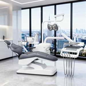 Fauteuil dentaire de l'unité dentaire Gladent GD-S800 avec contrôle de fonctionnement adjoint - Product Image 2