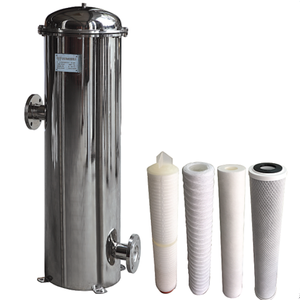 Boîtiers de filtre de cartouche sanitaire d'acier inoxydable de 10 20 30 40 pouces SS sur le traitement de l'eau - Product Image 5