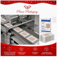 Máquina Empacadora Horizontal Automática Prince Packaging para Empaque Individual de Apósitos Adhesivos Estériles