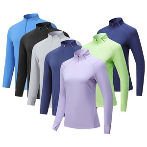 Nuova Maglia Sportiva Primavera 2026 a Maniche Lunghe con Mezza Zip, Asciugatura Rapida e Traspirante, per Uomo e Donna - Product Image 5