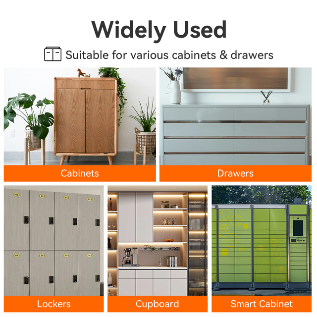 Bluetooths Drawer Smart Rfid Card Locker Fingerprint Cabinet Locks Nfc Biometric Electronic Furniture Cabinet Door Electric Lock