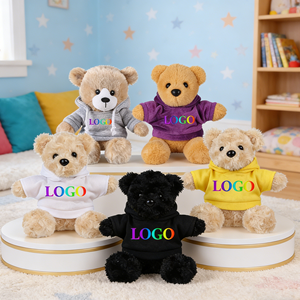 <span class=keywords><strong>Orsacchiotto</strong></span> di Peluche a Prezzo Conveniente, Morbido e Carino, Taglia Media, Rosa con Maglione/Felpa/Bavaglino - Product Image 5