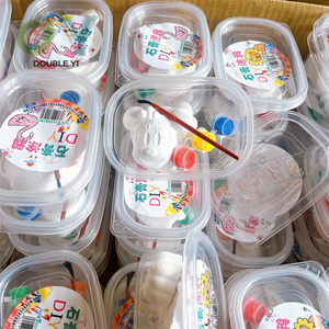 Kids Painting Kit DIY Doll Toys Ceramics <strong>Plaster</strong> Painting <strong>Set</strong> for Gift Toys - Product Image 1