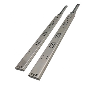 Venta caliente canal telescópico de extensión completa China ferrocarril herramienta del cajón del Gabinete de rieles de deslizamiento - Product Image 2