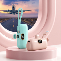 Pengisi Daya Ponsel Bisnis, Power Bank Bersama 5000mAh*3, Stasiun Pengisian Daya Multi Port