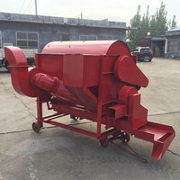 Décortiqueuse de riz et de blé à moteur diesel 15 CV avec tamis vibrant pour machines agricoles