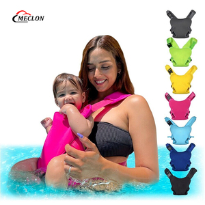 <span class=keywords><strong>Porte</strong></span>-bébé ergonomique en néoprène imperméable Meclon, sac de poitrine réglable pour bébé, siège de hanche pour nourrisson et tout-petit, idéal pour la piscine et la plage - Product Image 1