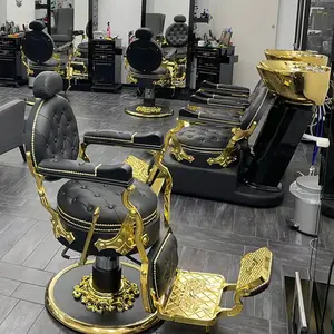 Thiết kế hiện đại thoải mái thiết bị Salon tất cả các mục đích tạo kiểu tóc cắt tóc Ghế hỗ trợ OEM tùy chỉnh