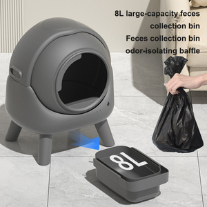 Litière automatique pour chat <span class=keywords><strong>ELSPET</strong></span> avec commande intelligente par application, facile à démonter et à laver - Product Image 4