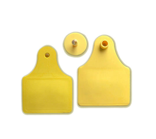 840-960 mhz Animals Id Identification Rfid Ear Tag UHF Ear Tag for Livestock Management Animal Husbandry for Animal Ear Tagging