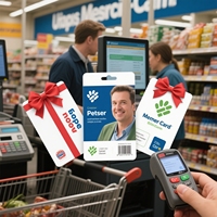 Tarjetas de regalo de PVC con logotipo personalizado y código de barras QR Offset impreso Número de serie descuento tarjetas de plástico para promoción
