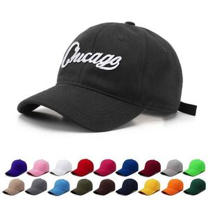 Casquette de baseball en coton brodée à 6 panneaux avec logo personnalisé, tendance estivale, haute qualité, pour homme - Product Image 1