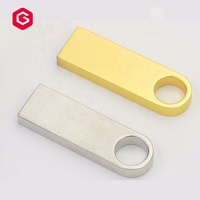 Flash drive USB logam 2.0 3.0 mendukung logo kustom 16GB 32Gb 64 GB Stik usb disesuaikan untuk hadiah khusus Perusahaan
