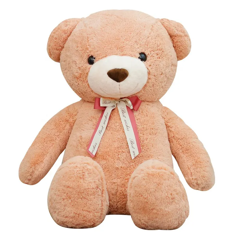 Hina Teddy bear シャンパン色 28cm 限定版 30cm Jointed Honey Bear with Bandana 503028BD : 4imprint.co.uk